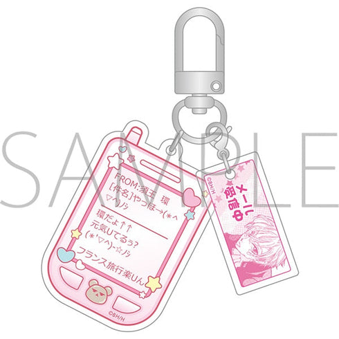 『桜蘭高校ホスト部』環のメル画キーホルダー/環だょ↑↑